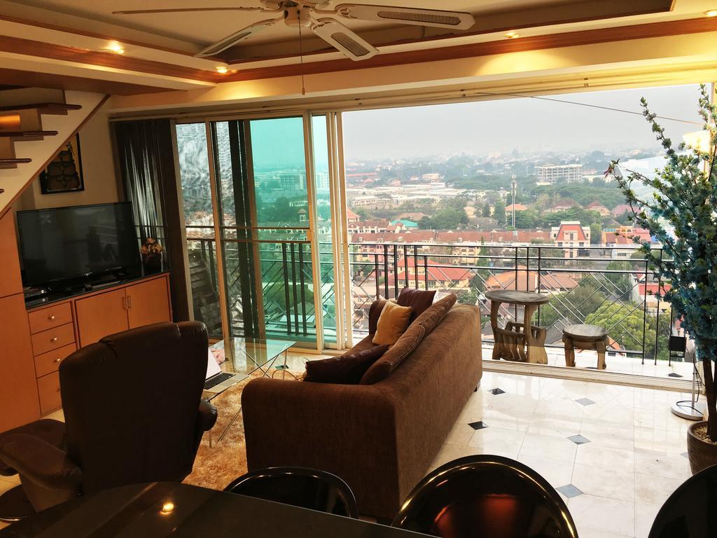 Ferienwohnung Penthouse Galare Thong Tower Chiang Mai Exterior foto