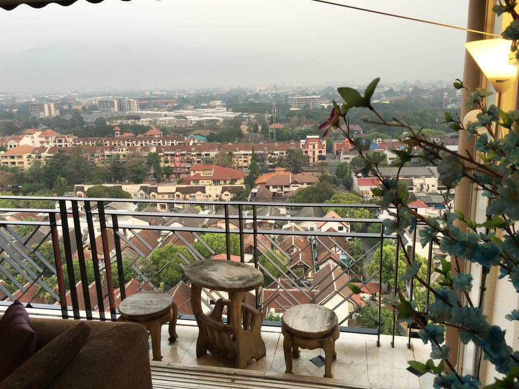 Ferienwohnung Penthouse Galare Thong Tower Chiang Mai Exterior foto